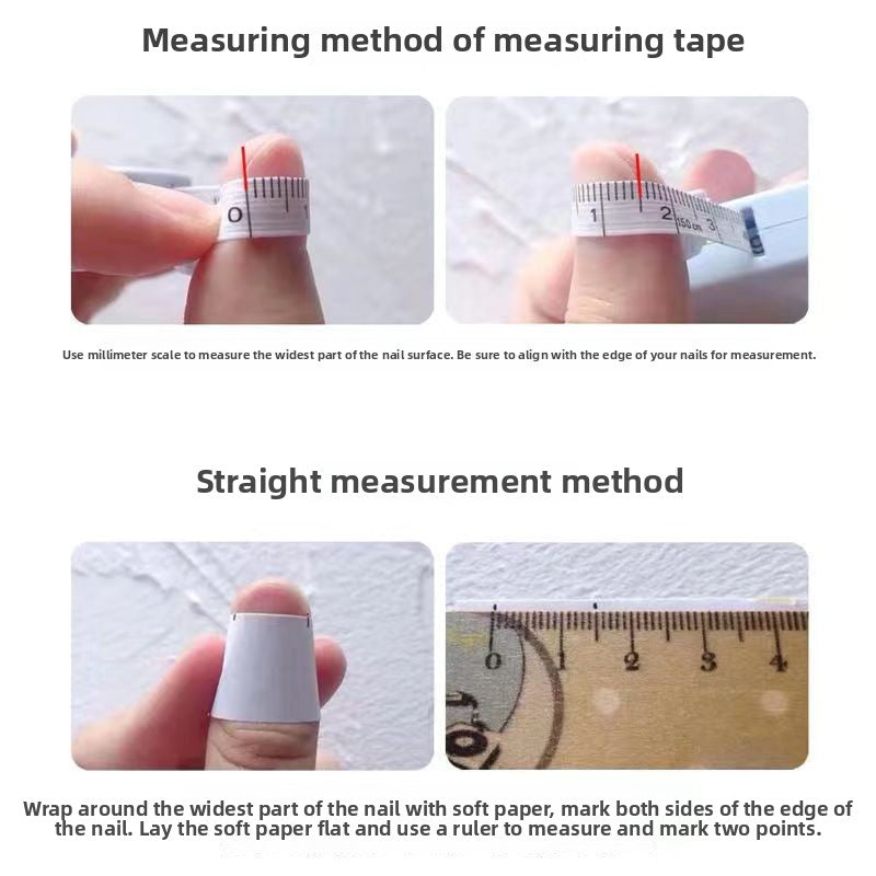 1052- Handmade press on nails fake nails removable