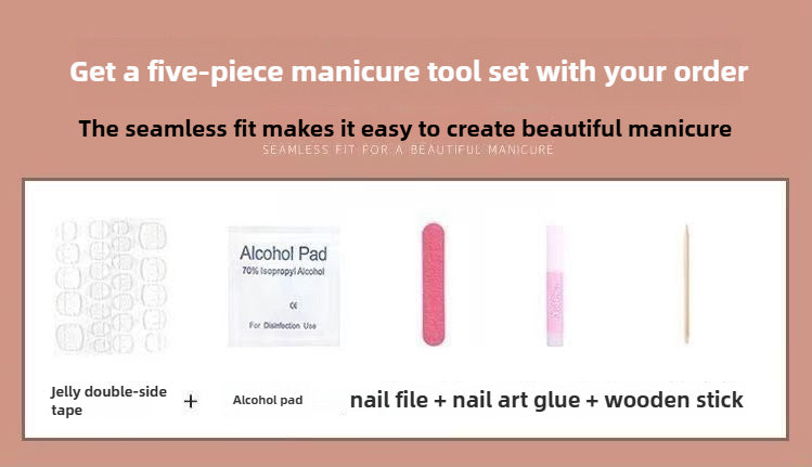 1052- Handmade press on nails fake nails removable