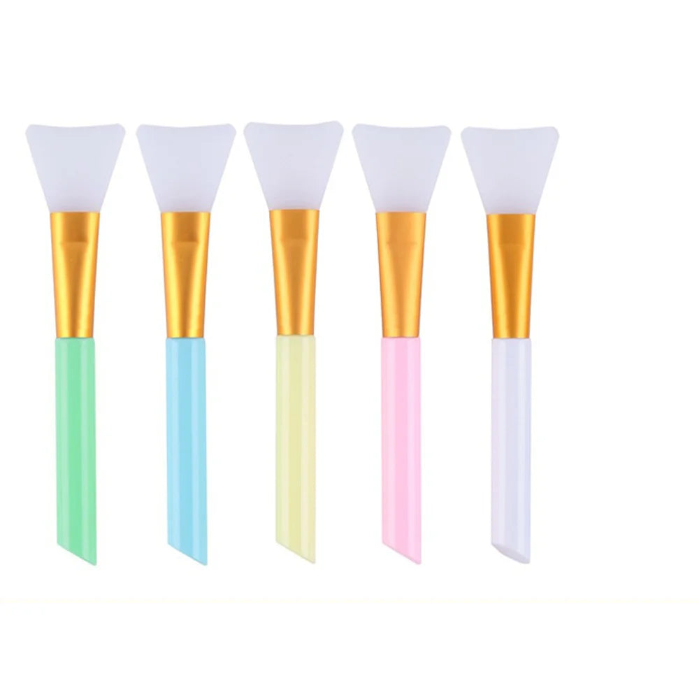 Silicone Facial Mask Brush Set | Mild and Soft Applicator for All Skin Types